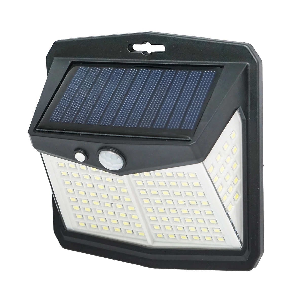 Lampa solara LED 147lm pentru perete, gard, scari cu panou solar 0.65W/5.5V, baterie 3.7V/1.2 Ah si senzor miscare IP54, Cod: BK69951, Brand: BRECKNER GERMANY