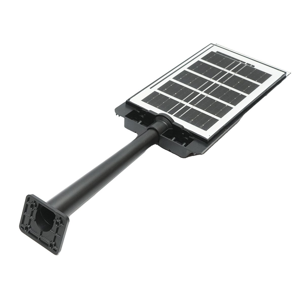 Lampa solara LED iluminat stradal 100W, 6500K, IP65 cu panou solar senzor de miscare telecomanda si prindere pe stalp, Cod: BK69853 Echivalență: DISLT17, Breckner Germany