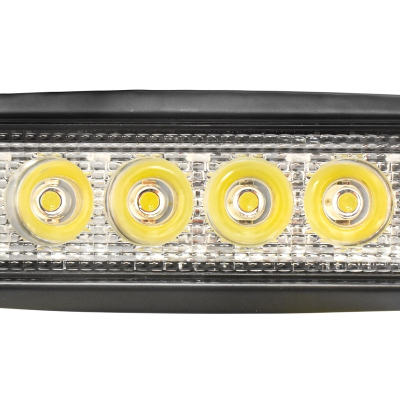 Lampa tip bara cu 6 LED-uri 10-60V 18W unghi radiere 30 de grade tip spot 160x43x42mm, Cod: BK69006S, Brand: BRECKNER GERMANY - 3 | YEO