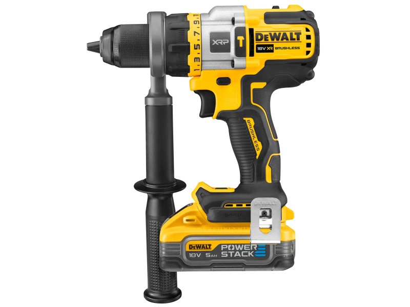 Mașină de găurit cu percuție fără fir DEWALT 18-54 V perie de carbon aprox. 126 Nm (2 baterii 5.0 Ah + încărcător + TSTAK) - 1 | YEO