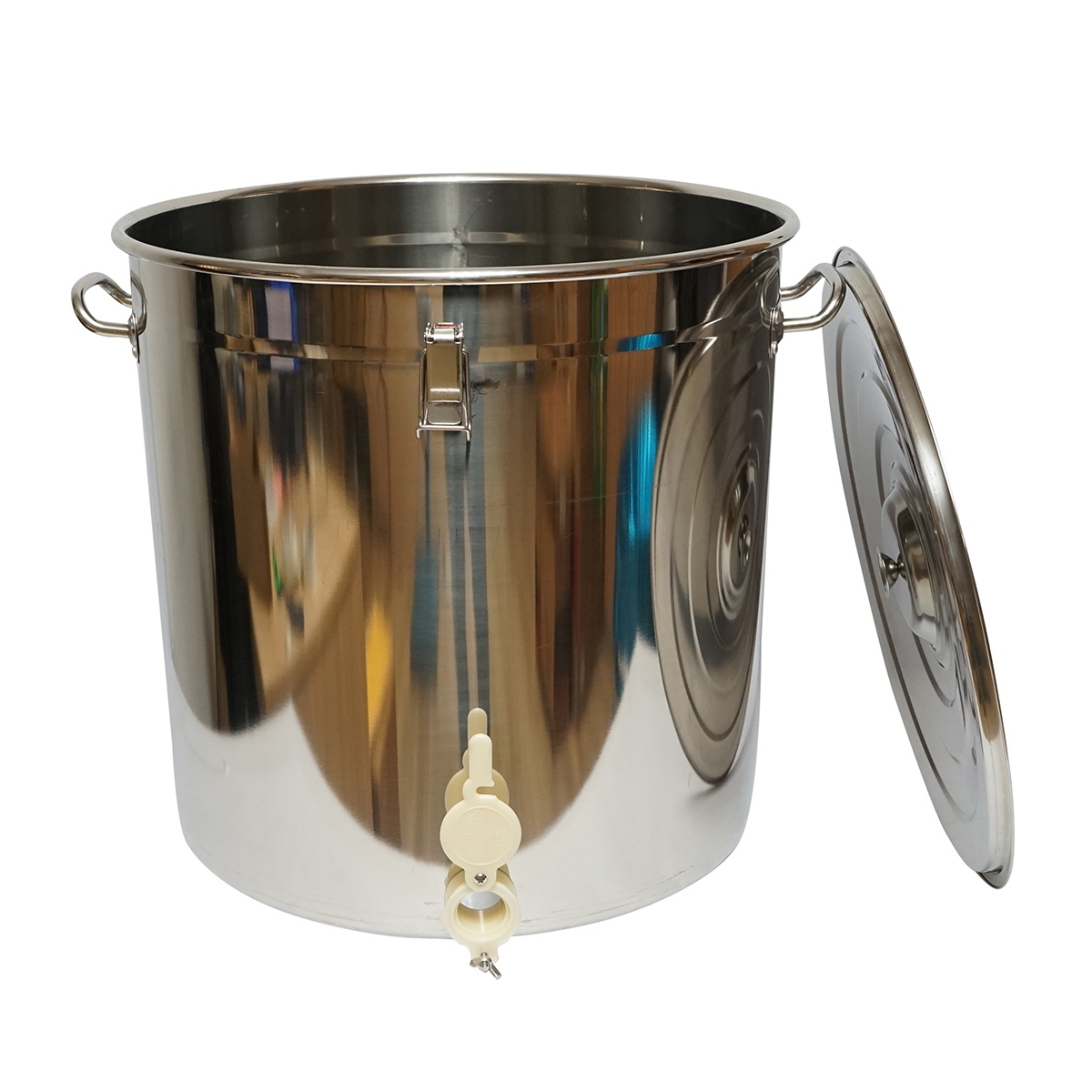 Maturator din inox cu capac pentru miere de albine 100Kg , Cod: DISTT67 - 1 | YEO