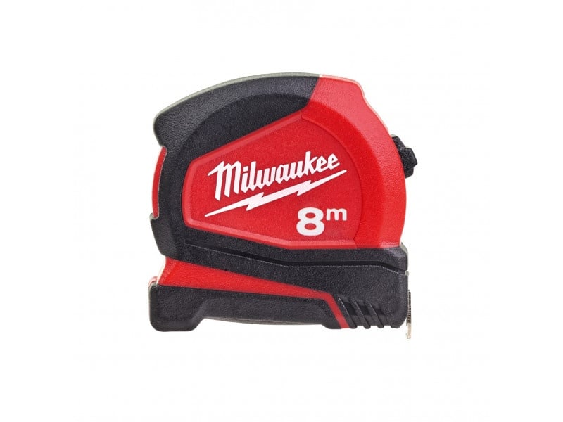 MILWAUKEE Bandă de măsurat 8 m x 25 mm Pro Compact