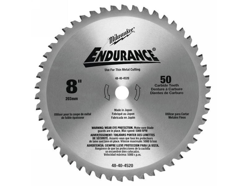 MILWAUKEE Lamă de ferăstrău pentru metal 203 x 15,87 x 1,8 mm / 50T