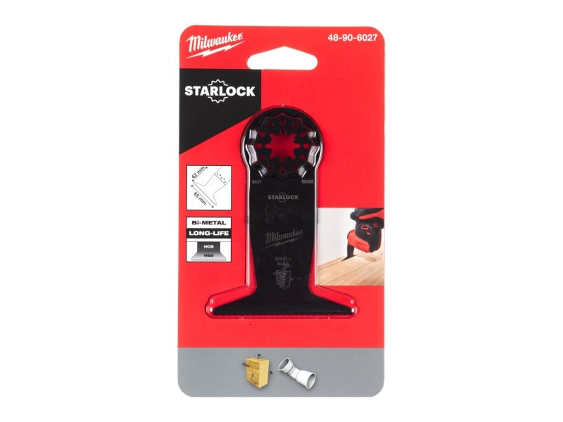 MILWAUKEE Pânză de ferăstrău cu disc 65 x 42 mm bimetal Multitool Starlock