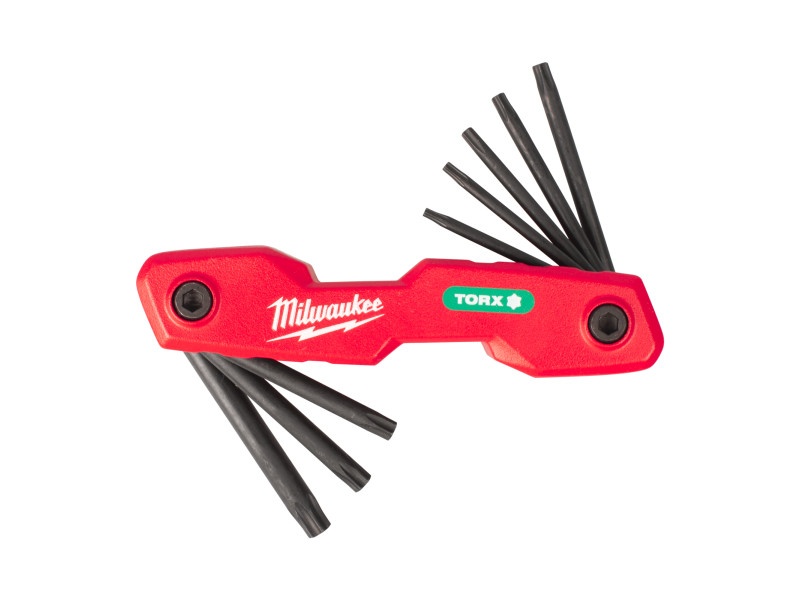 MILWAUKEE Set de chei Torx 8 piese, pliabil - 2 | YEO