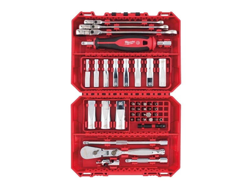 MILWAUKEE Set de chei tubulare 42 piese 1/4"