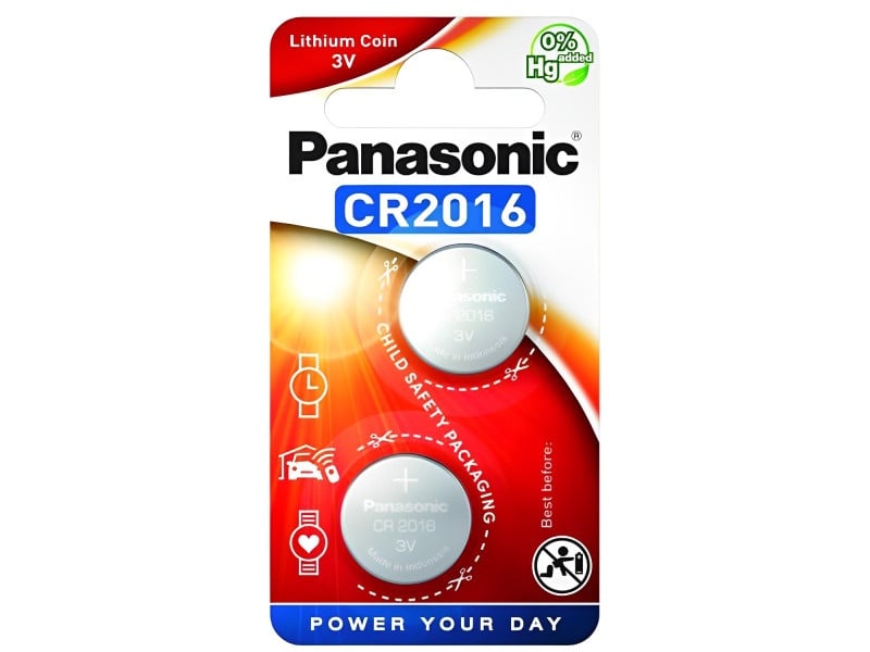 PANASONIC CR2016 celulă buton litiu 3 V (2 buc)