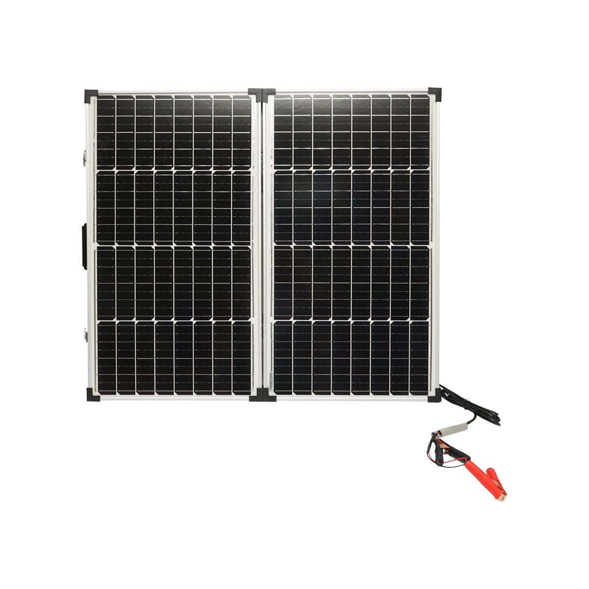 Panou solar 120W fotovoltaic monocristalin tip valiza cu regulator de tensiune 12/24V 20Ah 2 USB-uri, Cod: BK87478, Brand: BRECKNER GERMANY - 2 | YEO