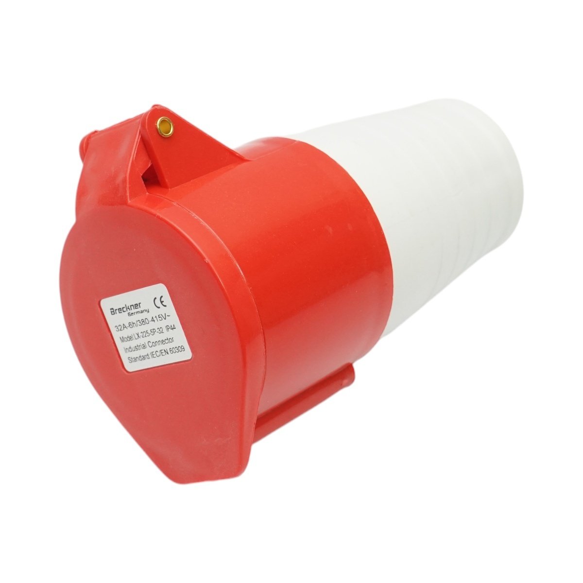 Priza industriala trifazica mobila 32A, 415V, IP44, 6H , Cod: DISMR08 , BRECKNER GERMANIA