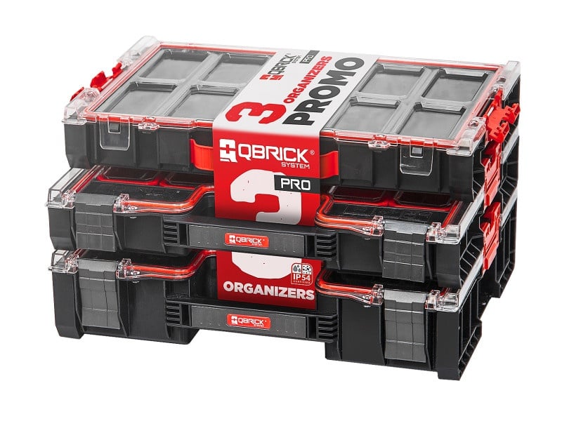 QBRICK SYSTEM PRO Set organizator 100 (inserție burete)+200+300