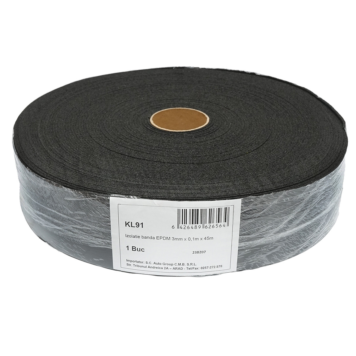 Rola 45m banda etansare EPDM 100x3mm pentru panouri solare Cod: DISKL91, Breckner Germany