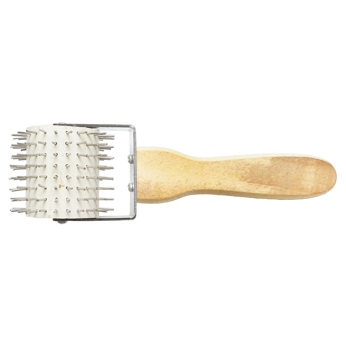 Rola descapacit din inox cu maner din lemn, Cod: DISKS56 - 1 | YEO