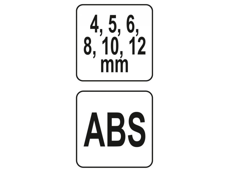 Șablon de găurit YATO 4-12 mm - 3 | YEO
