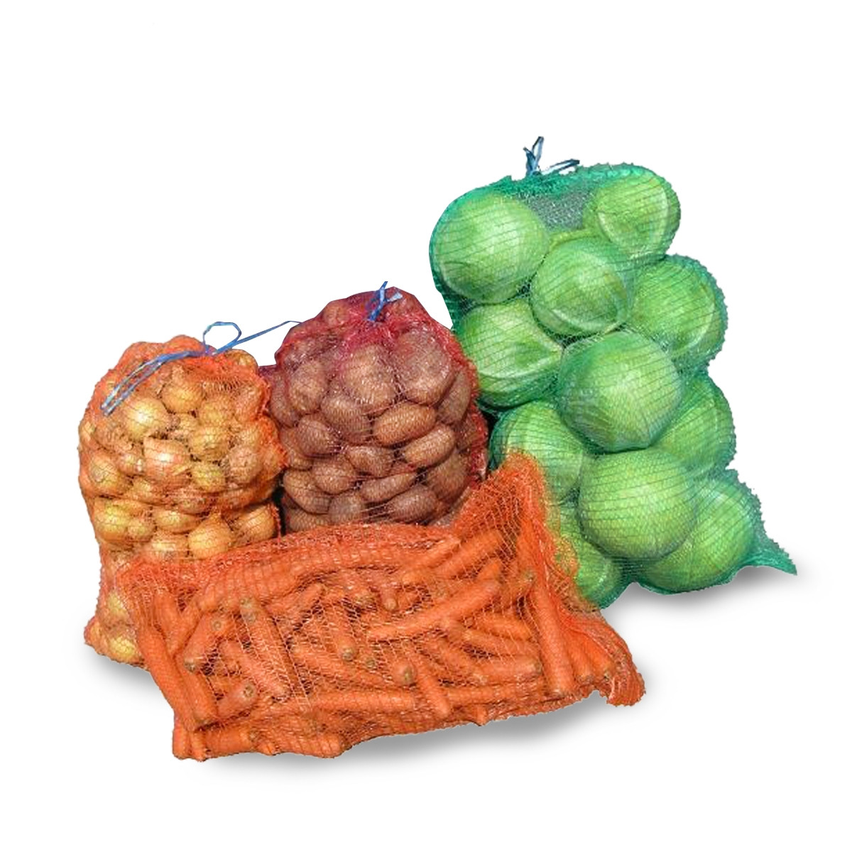 Sac plasa 330x500mm tip Raschel pentru legume 10Kg portocaliu, Cod: DISLH57, Breckner Germany - 3 | YEO