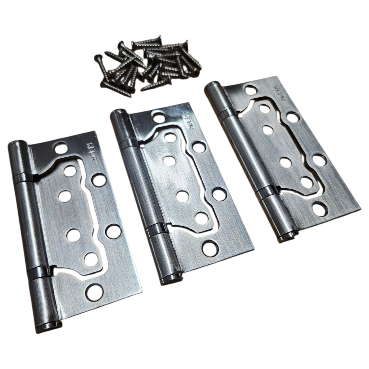 Set 3 balamale coplanare 100x75mm cu suruburi