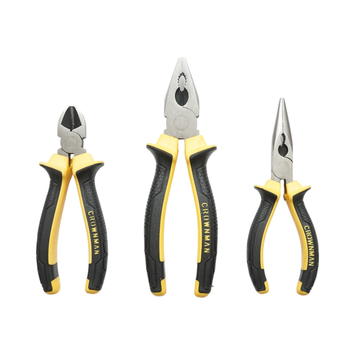 Set 3 clesti patent combinat 200mm, sfic 165mm, varf ascutit 165mm profesional , Cod: DISUF60, Crownman