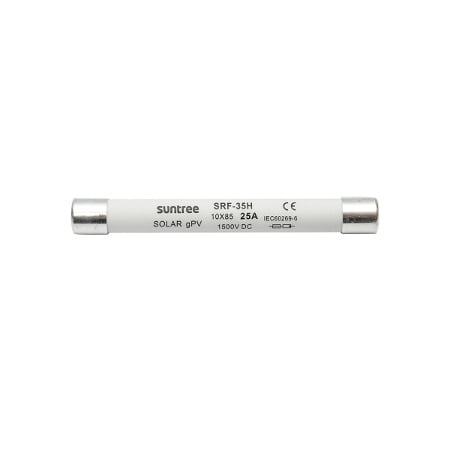 Siguranta fuzibila cilindrica SRF-35H pentru sisteme solare gPV, 25A, 1500V, Cod: DISMB67, Brand: SUNTREE