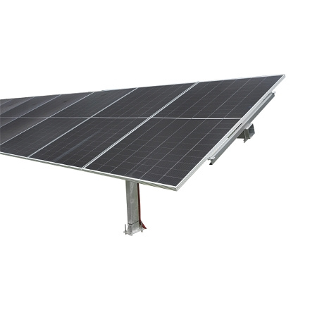 Sistem complet montare, structura tracker solar automat 14,75 KW, 1 rand, Cod: BK77977, Brand: BRECKNER GERMANY