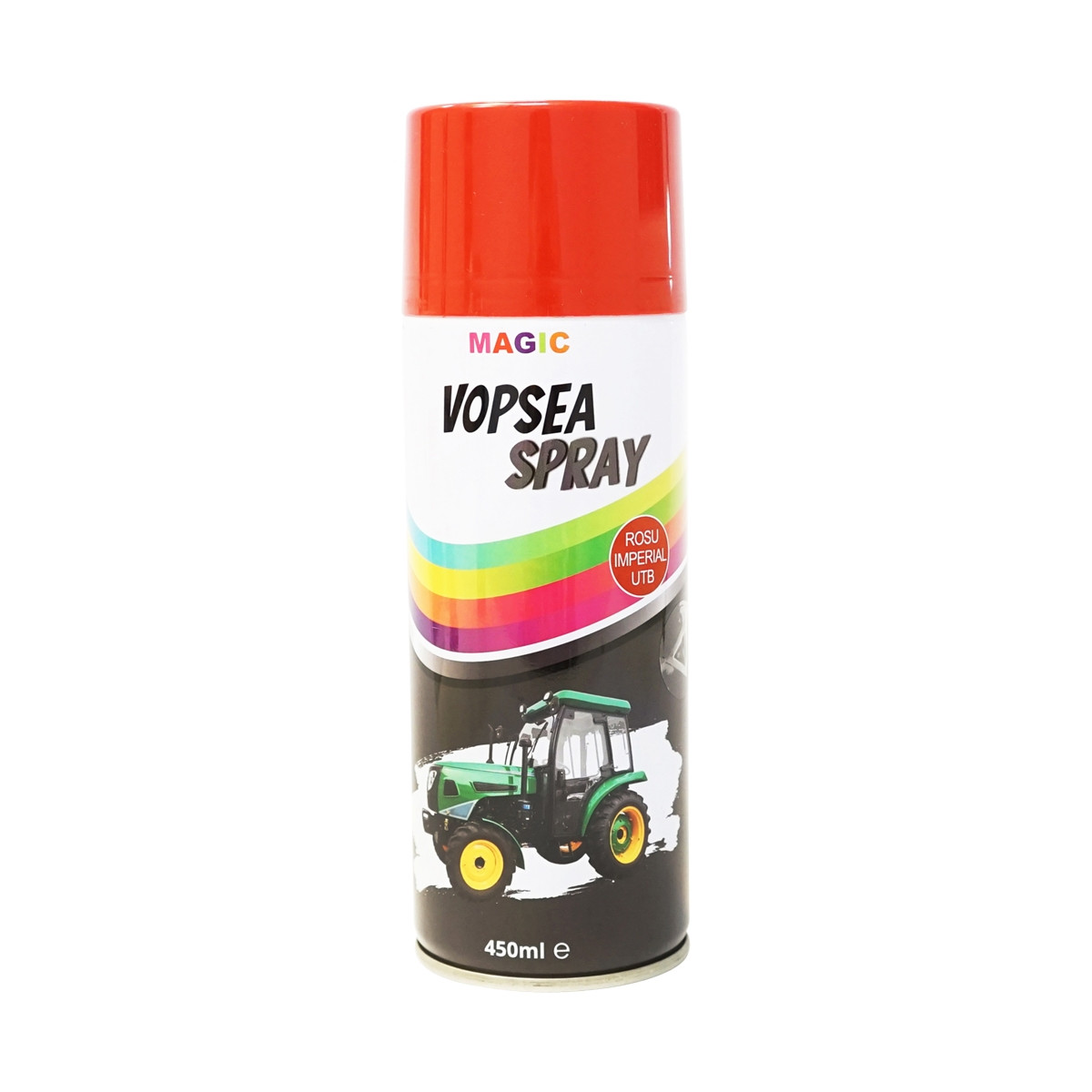 Spray vopsea auto rosu imperial UTB profesionala cu uscare rapida 450ml, Cod: BK833333, Brand: MAGIC