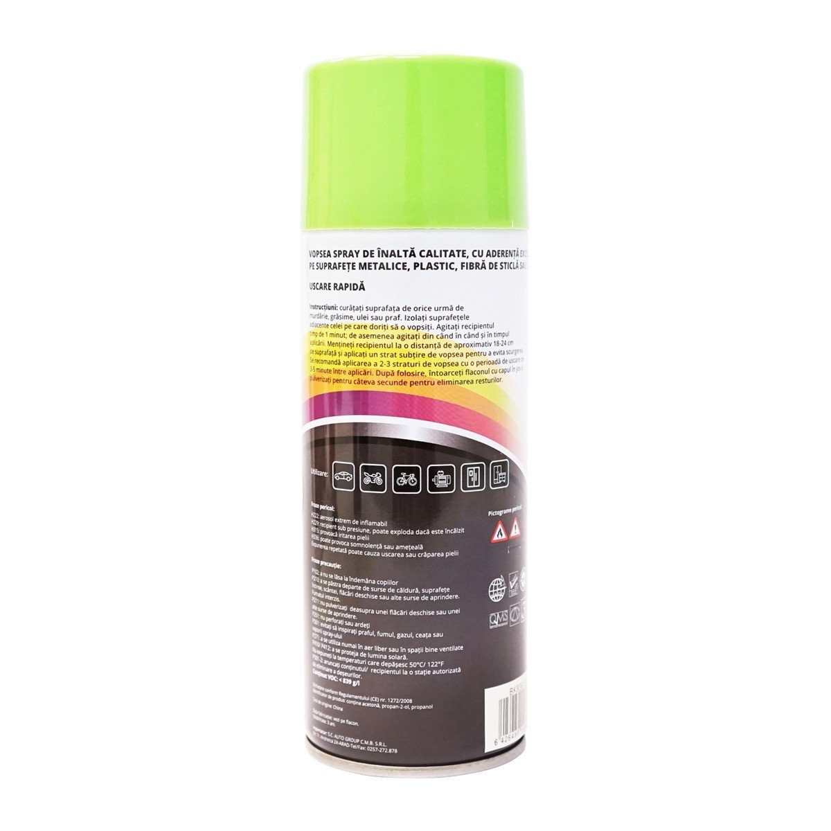 Spray vopsea auto verde nou tip Deutz profesionala cu uscare rapida 450ml, Cod: BK836110, ,Brand: MAGIC