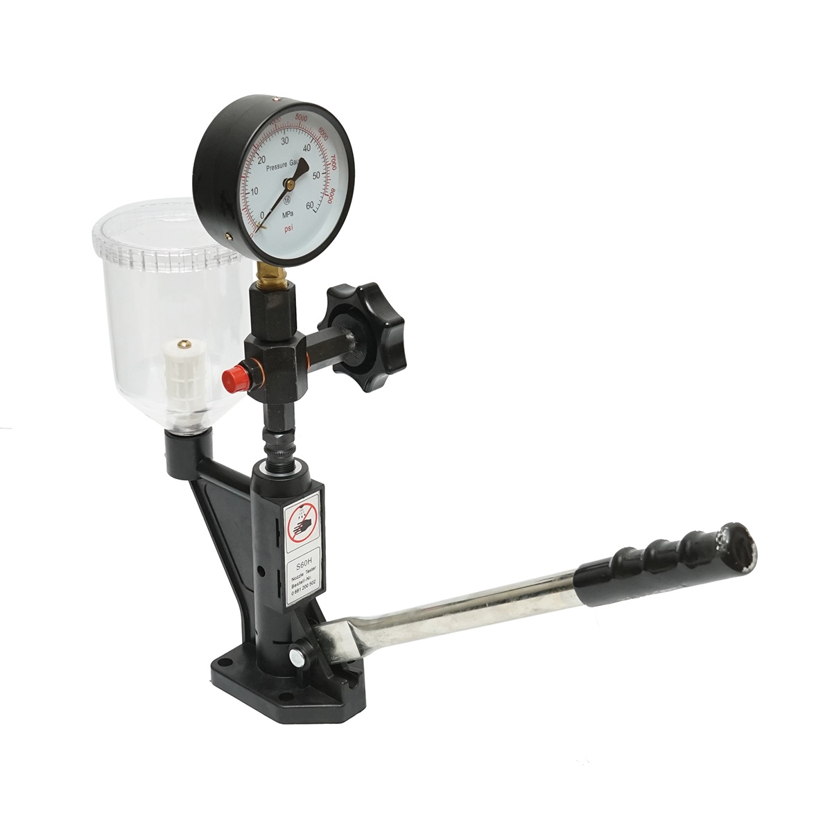Tester injectoare diesel 600 bar, adaptor M12, M14 cu rezervor 1L , Cod: BK79273, Marca: BRECKNER GERMANY