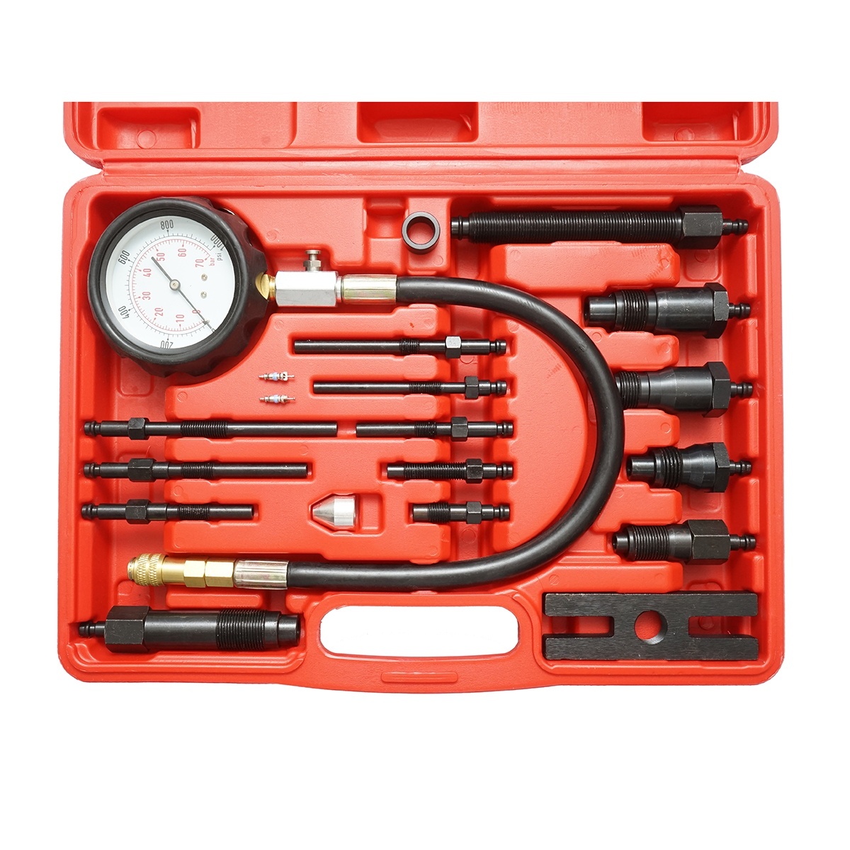 Trusa tester presiune compresie motoare diesel camioane 0-70 bar , Cod: BK56513, BRECKNER GERMANIA - 2 | YEO