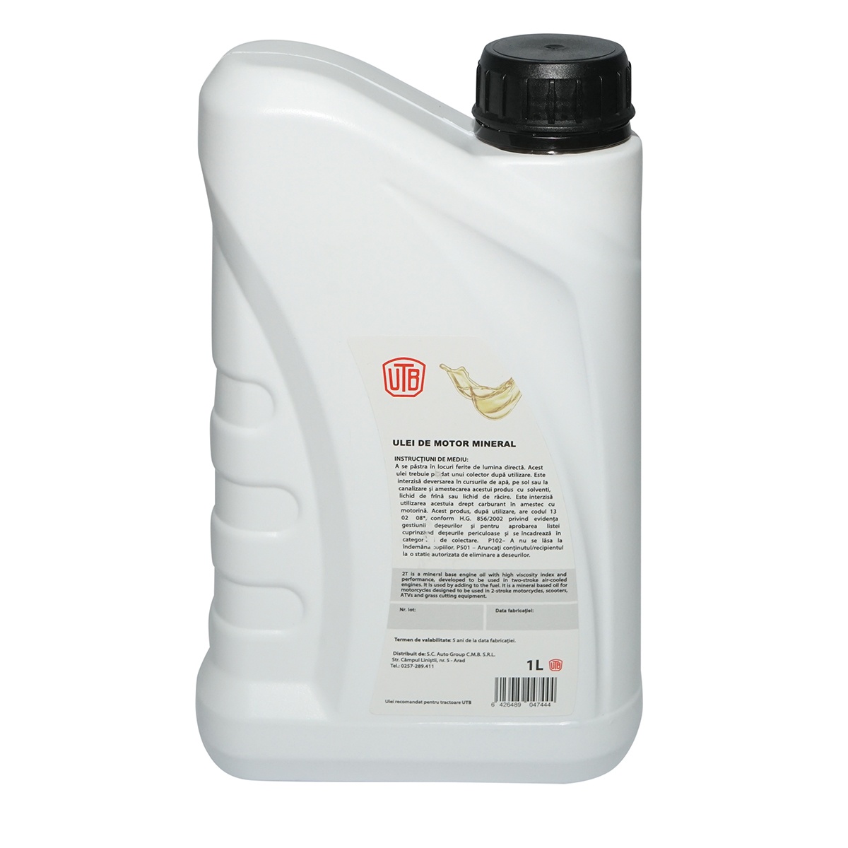 Ulei mineral rosu 2T UTB 1L , Cod: DIS2TS/1, Marca: UTB - 1 | YEO