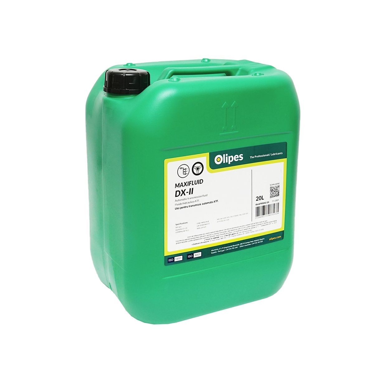 Ulei Olipes ATF DX-II MAXIFLUID Dexron II 20L, Cod: OLATFDX2/20, Brand: OLIPES - 1 | YEO