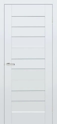 Usa interior, Elegance Pine White Silk Matt, BIT 06 G, lemn & mdf, 70x200cm, alb mat, reversibila, KDoors