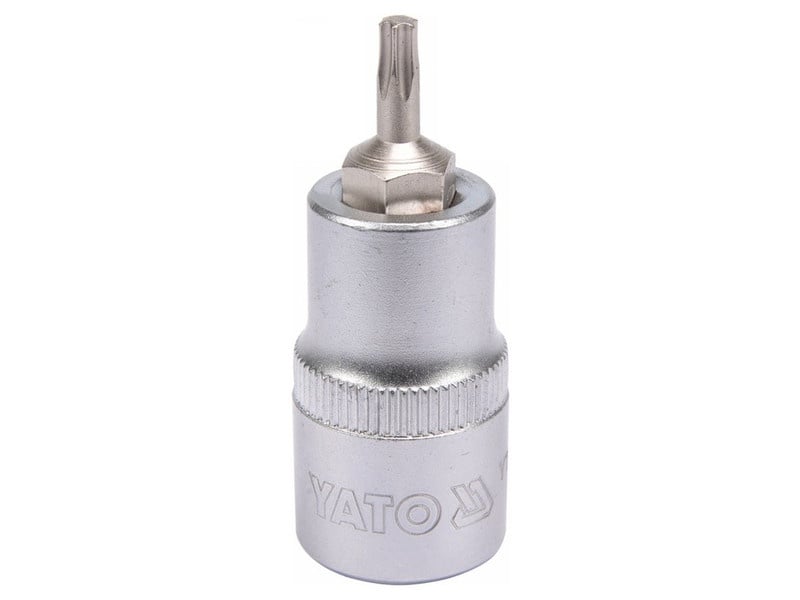 YATO Bit cheie tubulară Torx 1/2" T20 CrV