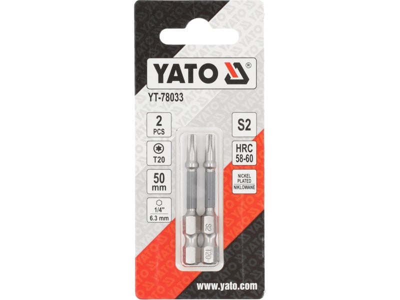 YATO Bithegy T20 x 50 mm (2 buc)