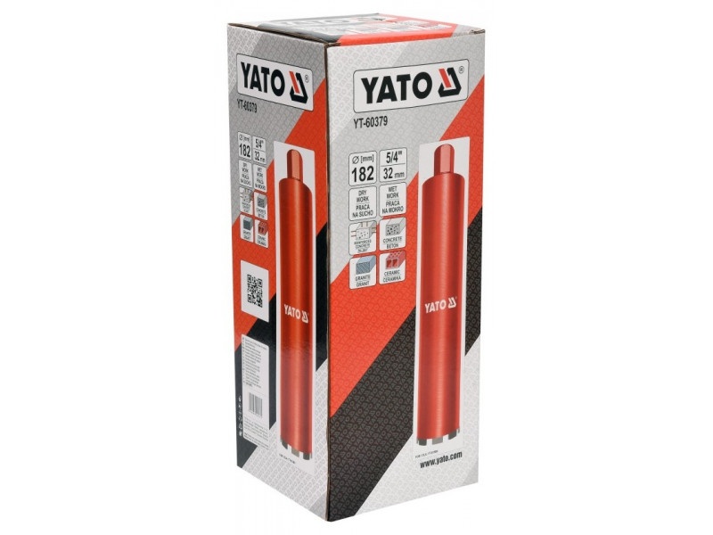 YATO Burghiu diamantat 182 mm - 2 | YEO