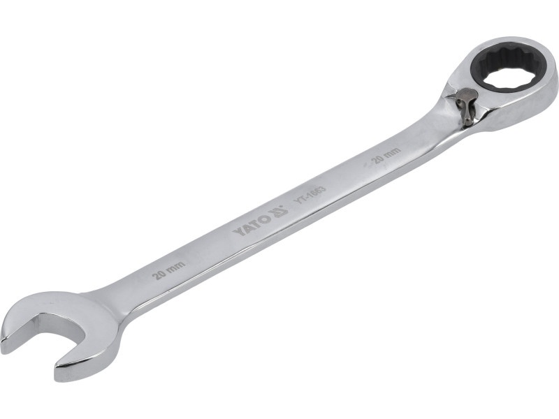 YATO Cheie stea cu clichet 20 mm / 245 mm 72T CrV - 2 | YEO