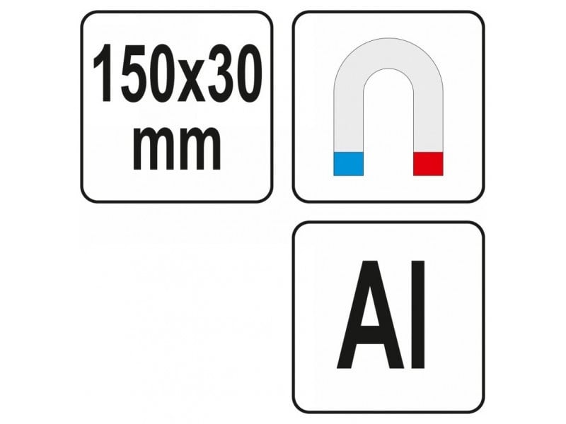 YATO Clemă de menghină moale 150 x 30 mm (2 bucăți)