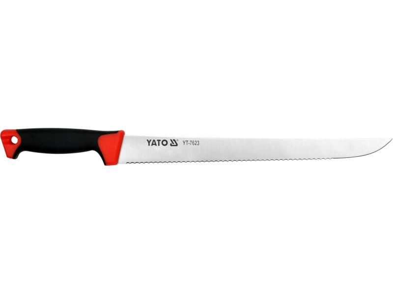 YATO Cuțit pentru tăiat vată de sticlă/piatră 500 mm inox - 3 | YEO