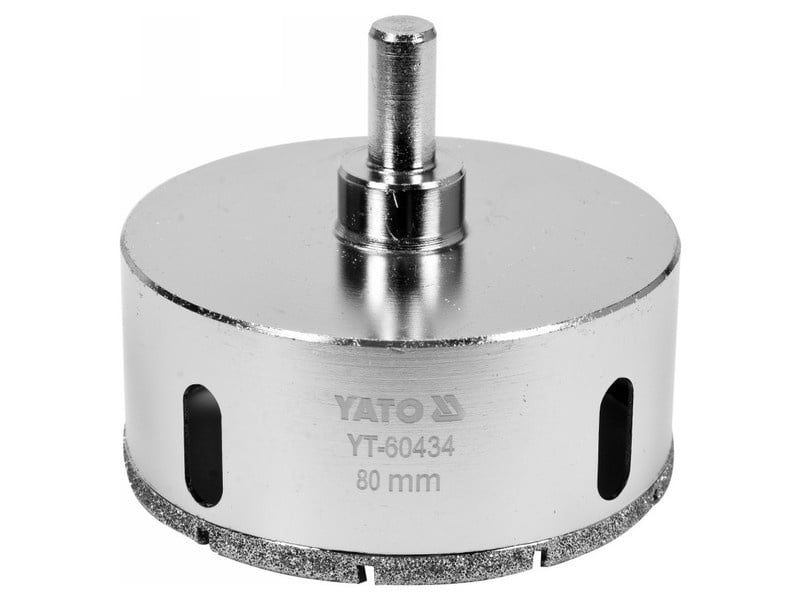 YATO Cutter circular diamantat 80 mm umed/uscat - 1 | YEO