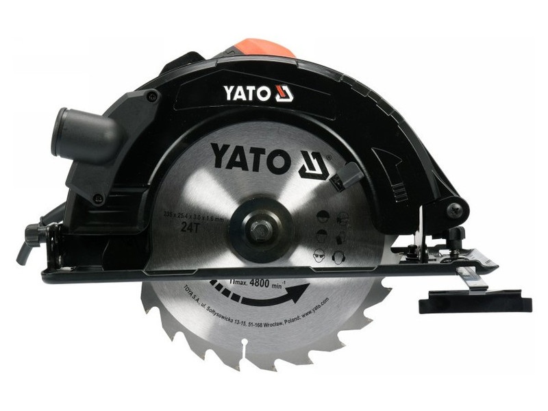 YATO Ferăstrău circular 235 mm 2800 W