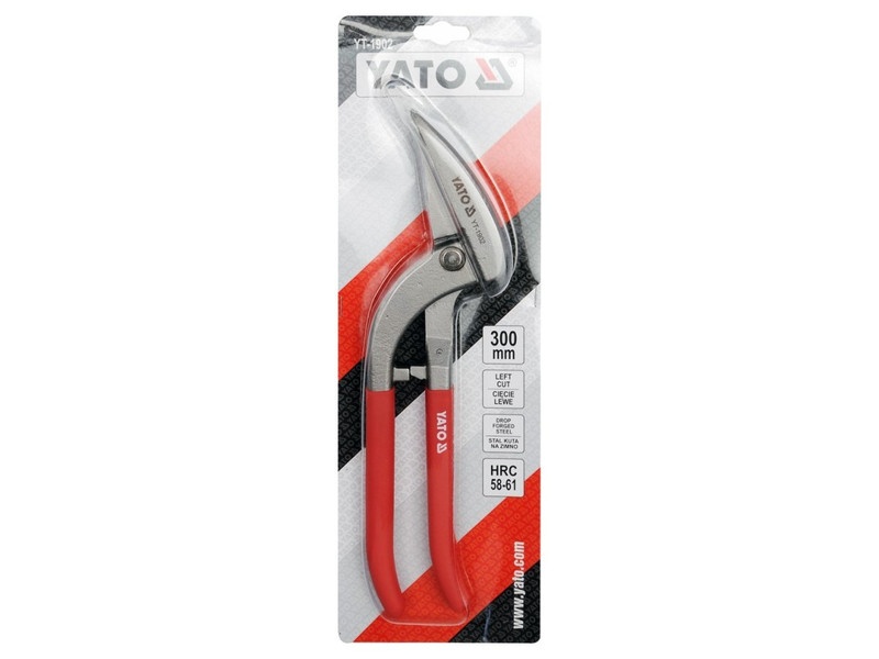 YATO Foarfece de tăiat plăci 300 mm dreapta CrMo - 1 | YEO
