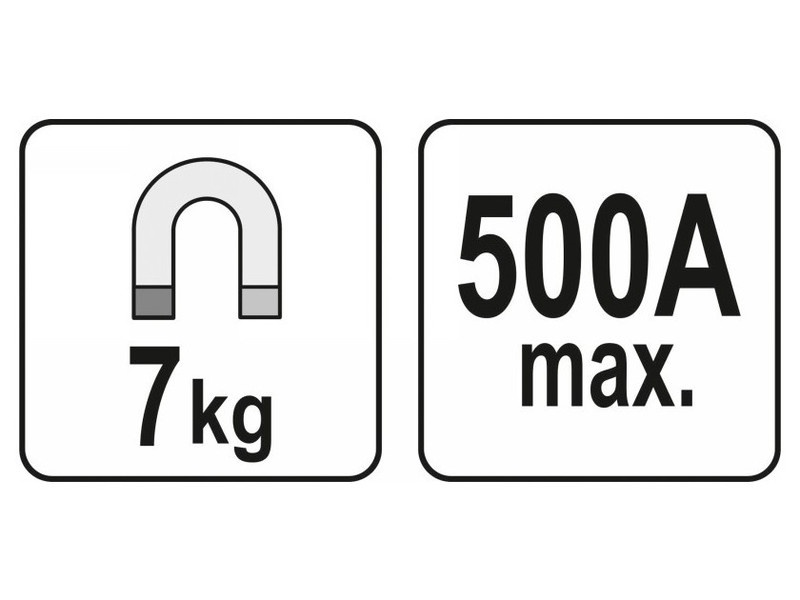 YATO Magnet de sudare la pământ 500A 7kg - 4 | YEO