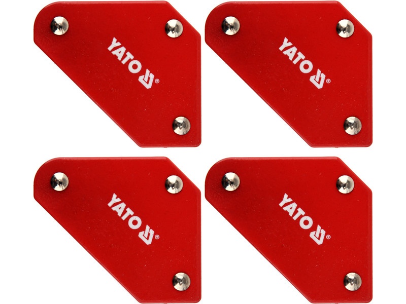 YATO Mini set suport pentru piese de sudură 4 piese 4,5 kg 45° 90° 135°