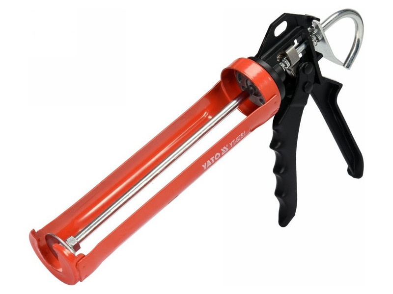 YATO Pistol pentru chit 300 ml armat - 1 | YEO