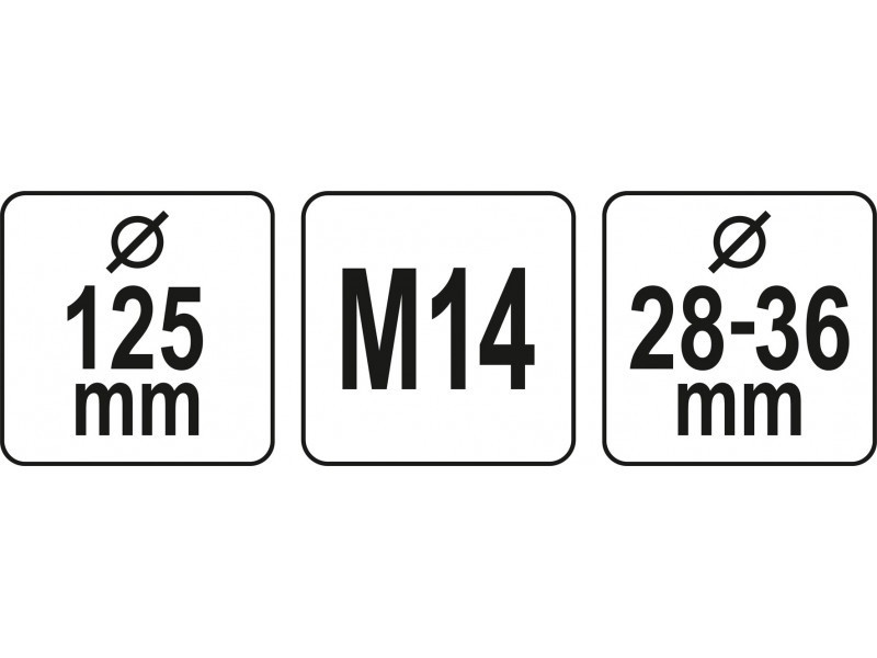 YATO Polizor unghiular adaptor de aspirare a prafului pentru șlefuire 125 mm