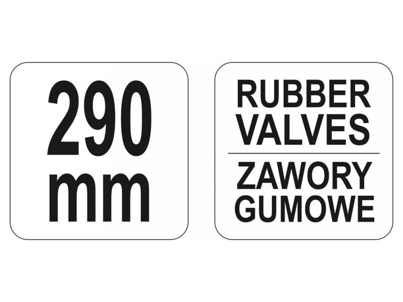 YATO Ridicator de supapă din cauciuc - 2 | YEO