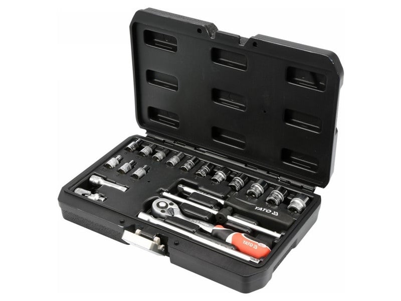 YATO set de prize 20 piese 1/4" 3,5-14 mm CrV - 2 | YEO