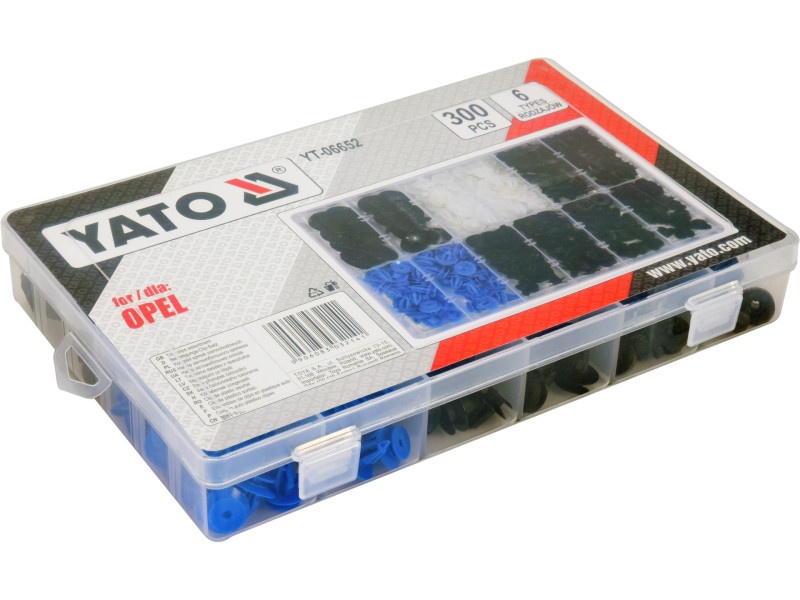 YATO Set patent din plastic 300 piese Opel - 4 | YEO
