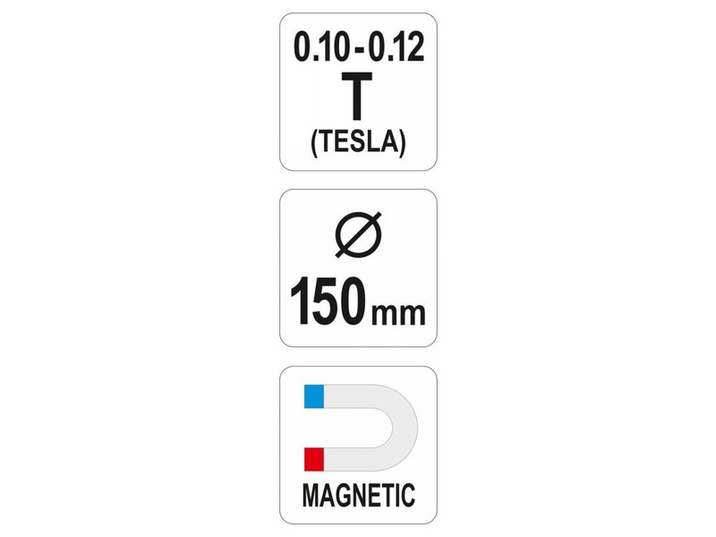 YATO Vas de colectare cu șurub magnetic 150 mm