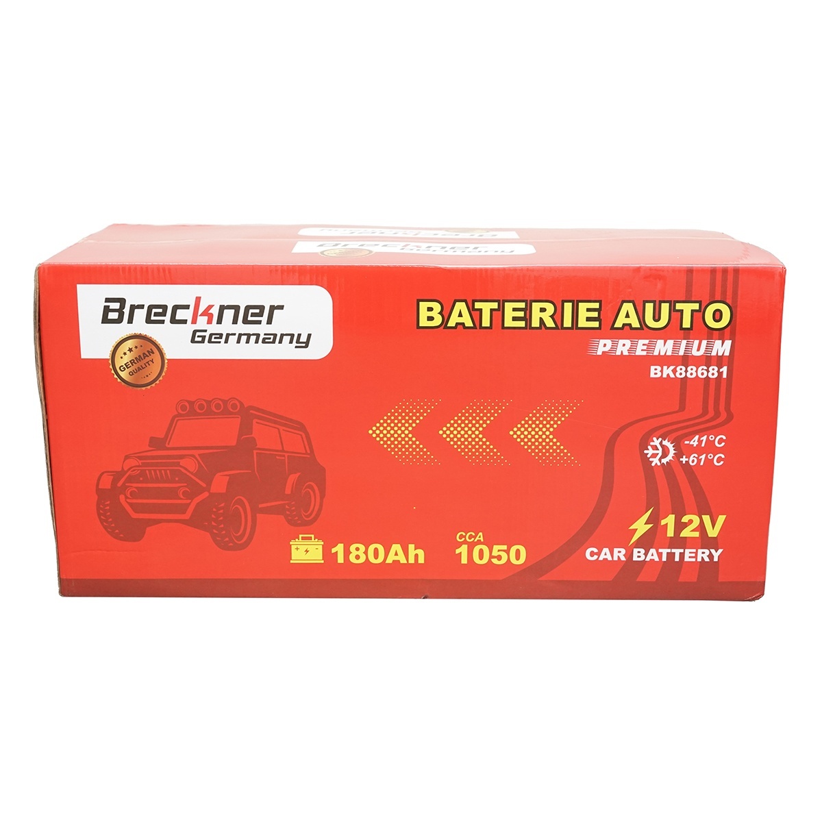 Acumulator, baterie auto 180Ah, 1050A, 12V BRECKNER PREMIUM, BK88681