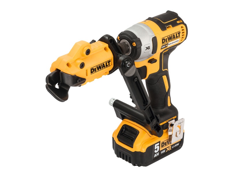 Adaptor de tăiere cu cap rotativ DEWALT 360° pentru mașini fără fir cu clemă de 1/4" - 3 | YEO