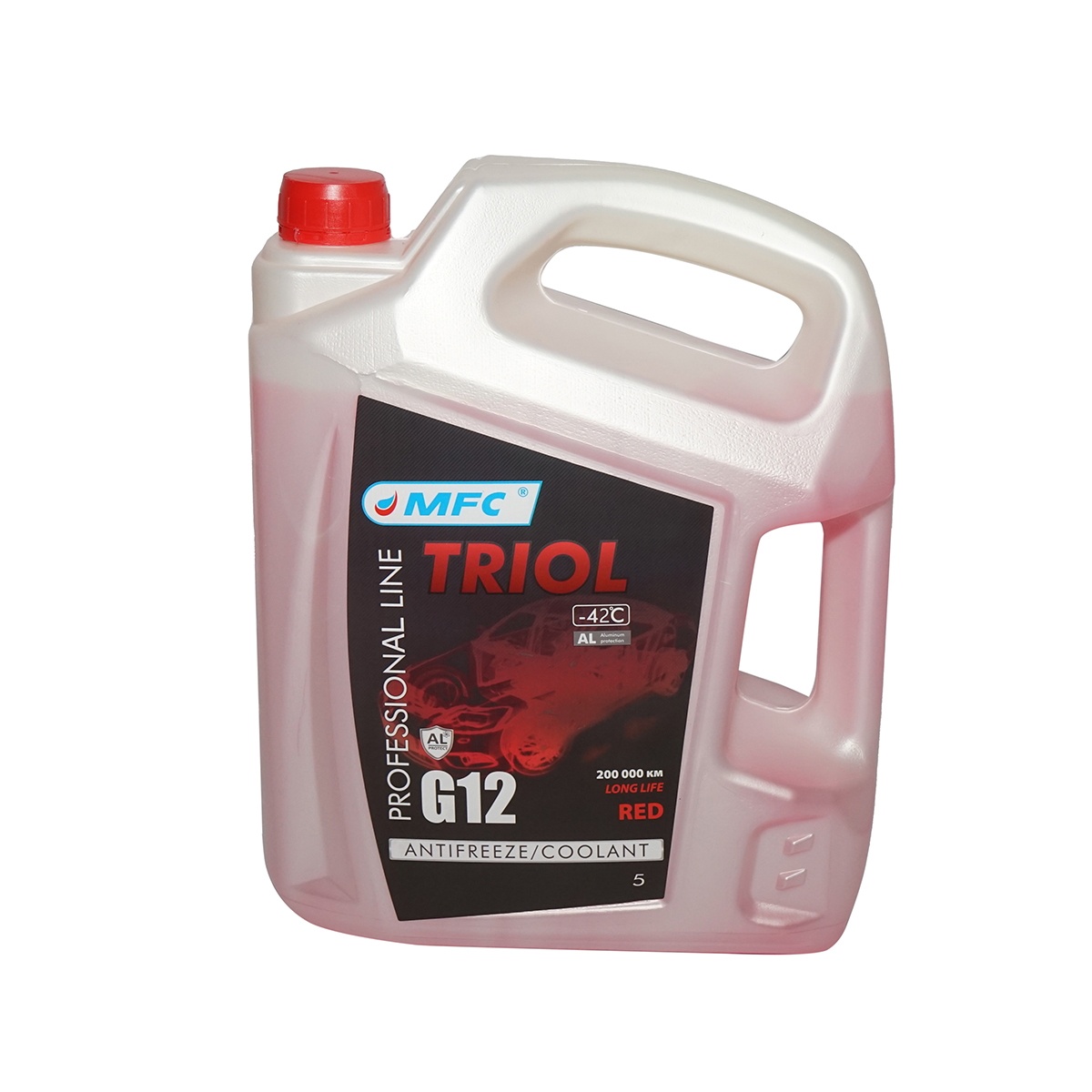 Antigel G12 rosu concentrat -42 grade 5 Kg Triol Professional , Cod: DISUL62