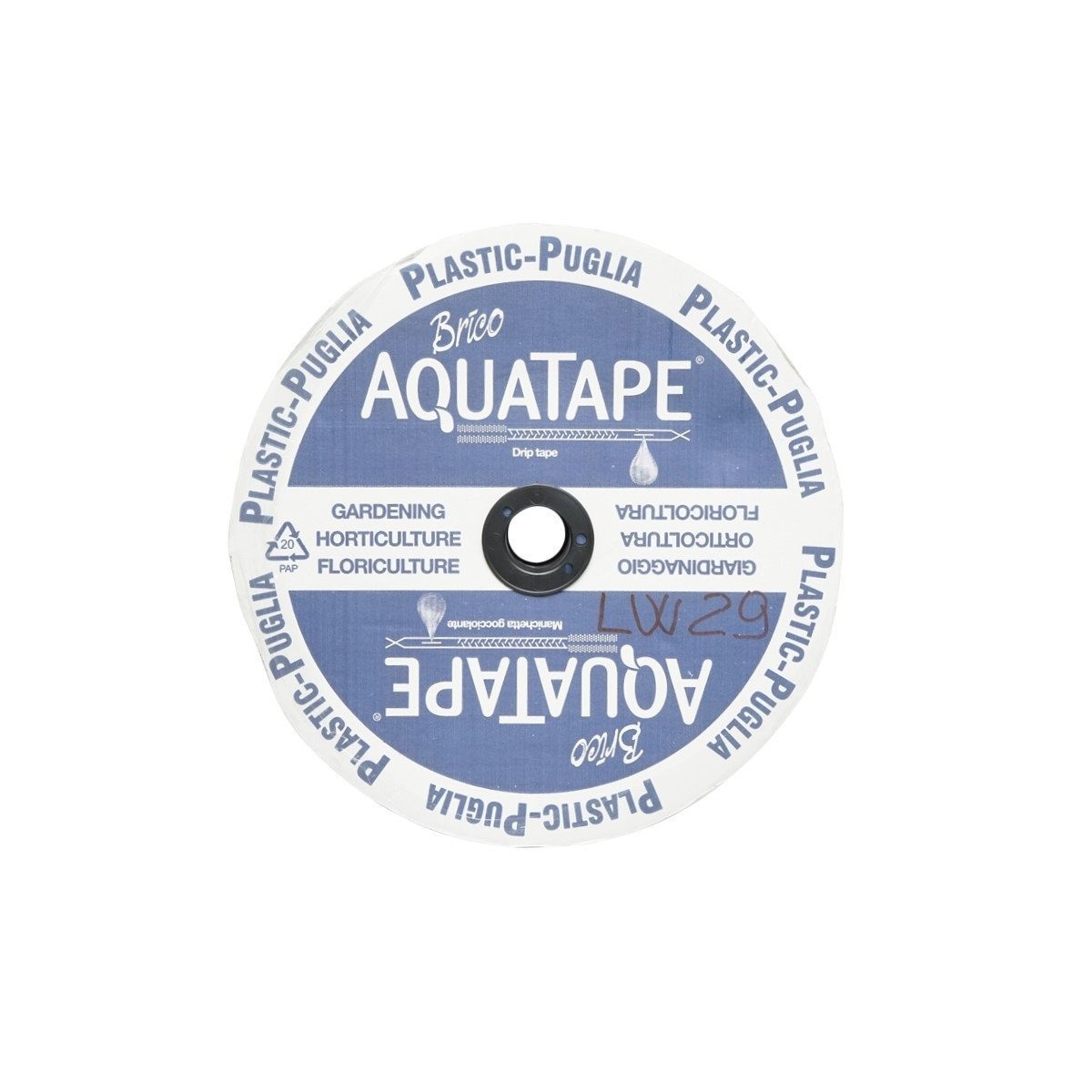 Banda picurare apa, rola 600M, 1.5L/h, D16mm, pas 20cm, AquaTape, Cod: DISLW29, Plastic-Puglia - 1 | YEO